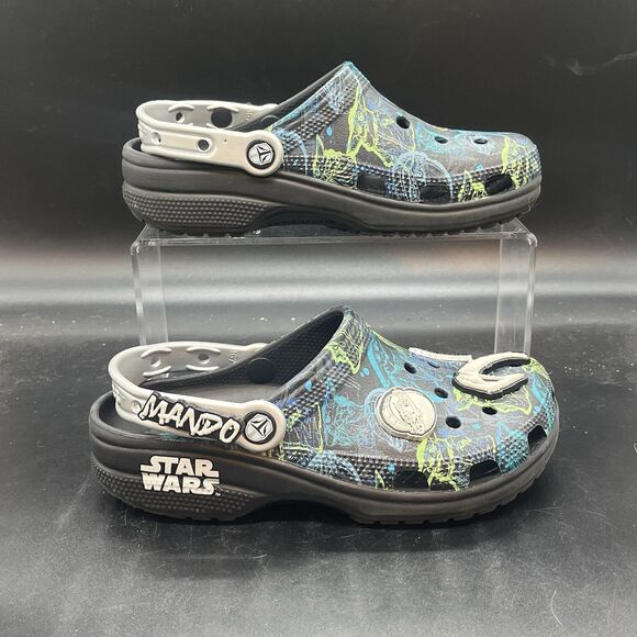 Crocs Other - Crocs x Disney Star Wars Mandalorian The Child Clog  Men size 4 womens 6